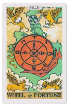塔羅牌命運之輪(正位)