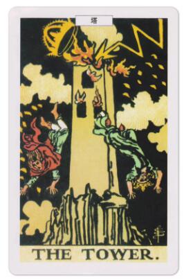 塔羅牌高塔(正位)