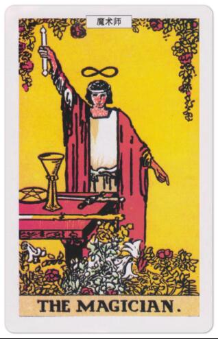 塔羅牌魔術師(逆位)