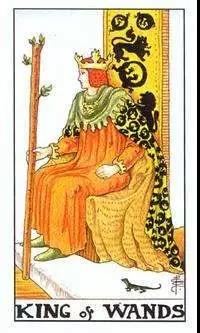 塔羅牌權杖國王