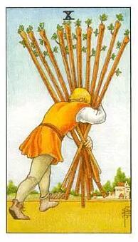 塔羅牌權杖十