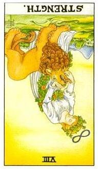 塔羅牌力量(逆位)