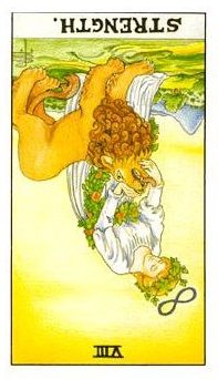 塔羅牌力量(逆位)