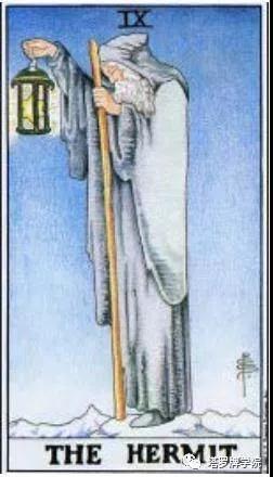 塔羅牌隱士
