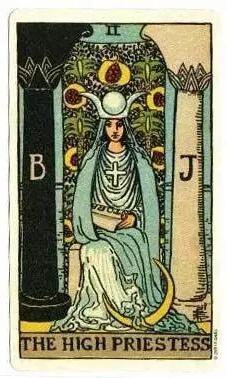 塔羅牌B：女祭司正位