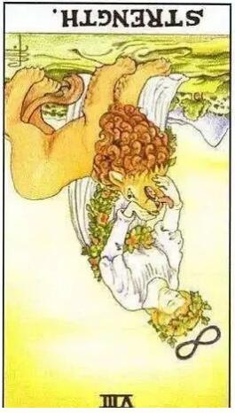 塔羅牌 力量逆位