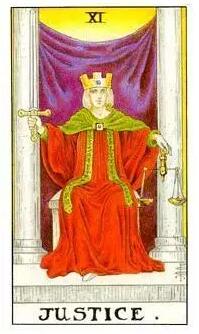 塔羅牌：正義