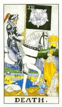 塔羅牌死神正位/死神逆位牌義解讀