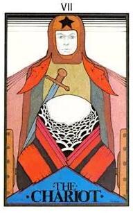 塔羅牌戰車逆位