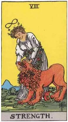 塔羅牌力量正位