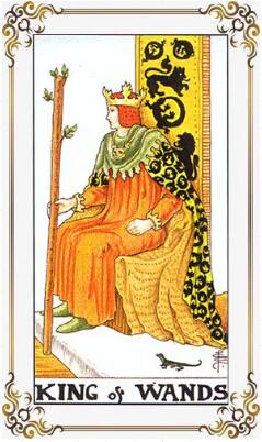 塔羅牌權杖國王