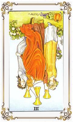 塔羅牌圣杯三
