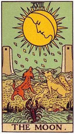 塔羅牌月亮