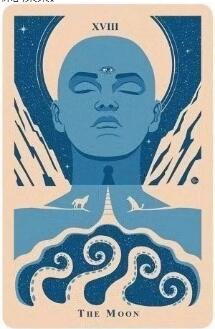 塔羅牌月亮正位