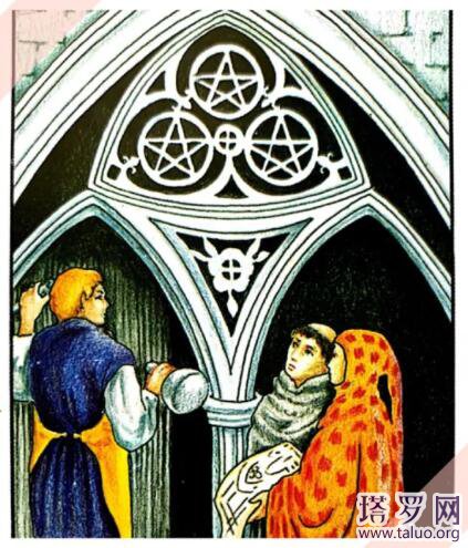 塔羅牌星幣三(正位/逆位)牌意解讀