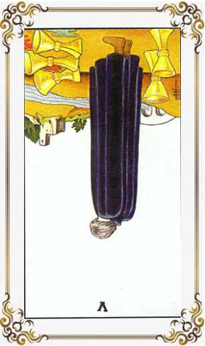 塔羅牌圣杯5正位逆位愛情事業財運解讀