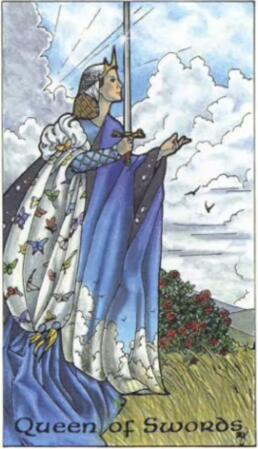 塔羅牌寶劍王后代表什么