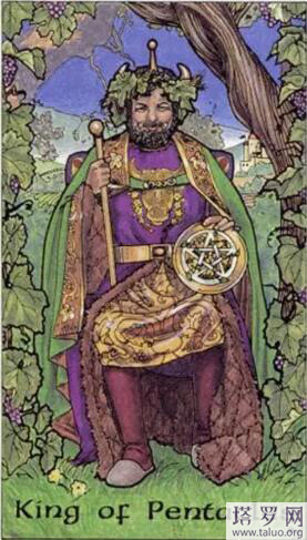 塔羅牌星幣國王什么意思