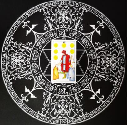 韋特塔羅牌星幣六正位/星幣六逆位解析