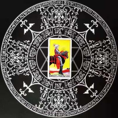 78張塔羅牌圖片及牌意（星幣騎士）