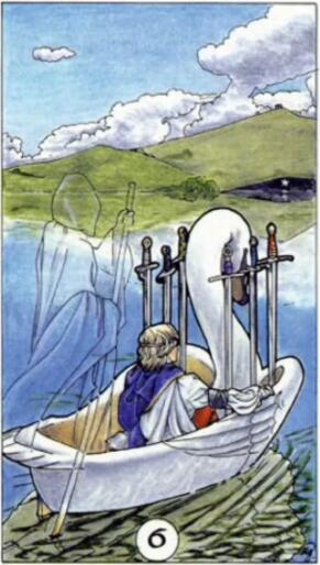 78張塔羅牌解釋大全（寶劍六）