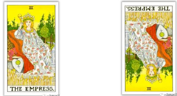 韋特塔羅牌皇后(正位/逆位)牌意解釋