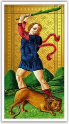 韋特塔羅牌力量（正位/逆位）牌意解釋