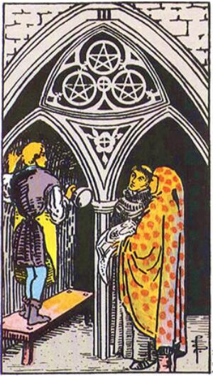 塔羅牌星幣三正位、逆位解析