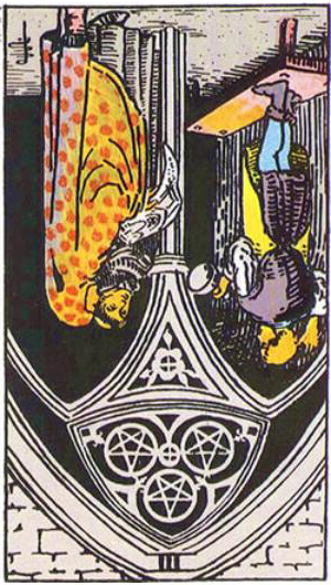 塔羅牌星幣三正位、逆位解析