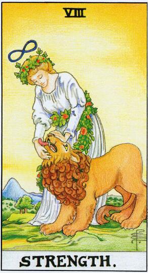 塔羅牌自學教程—力量8