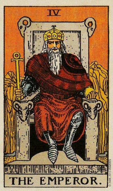 塔羅“4號皇帝牌”牌面解讀