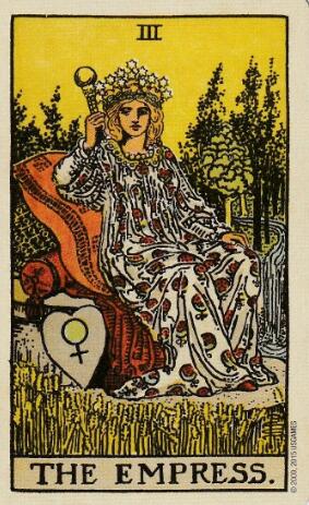 塔羅牌女皇/皇后3牌面解讀