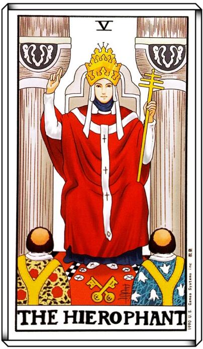 塔羅牌教皇正位/逆位解讀