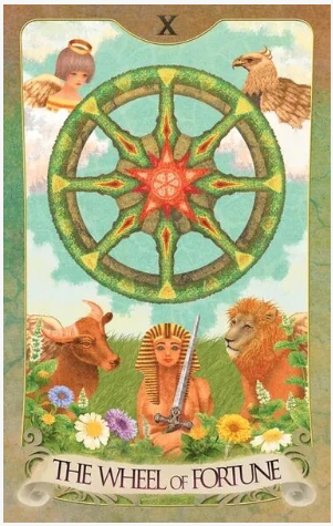 塔羅牌A：命運之輪